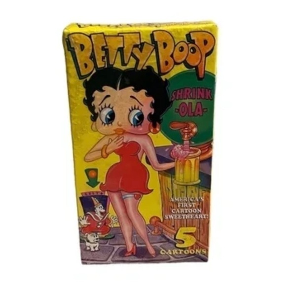 Betty Boop 5 Cartoon VHS - Picture 1 of 5